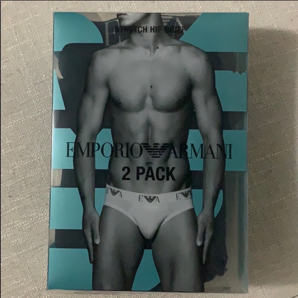 Emporio Armani Men’s Stretch Hip Briefs